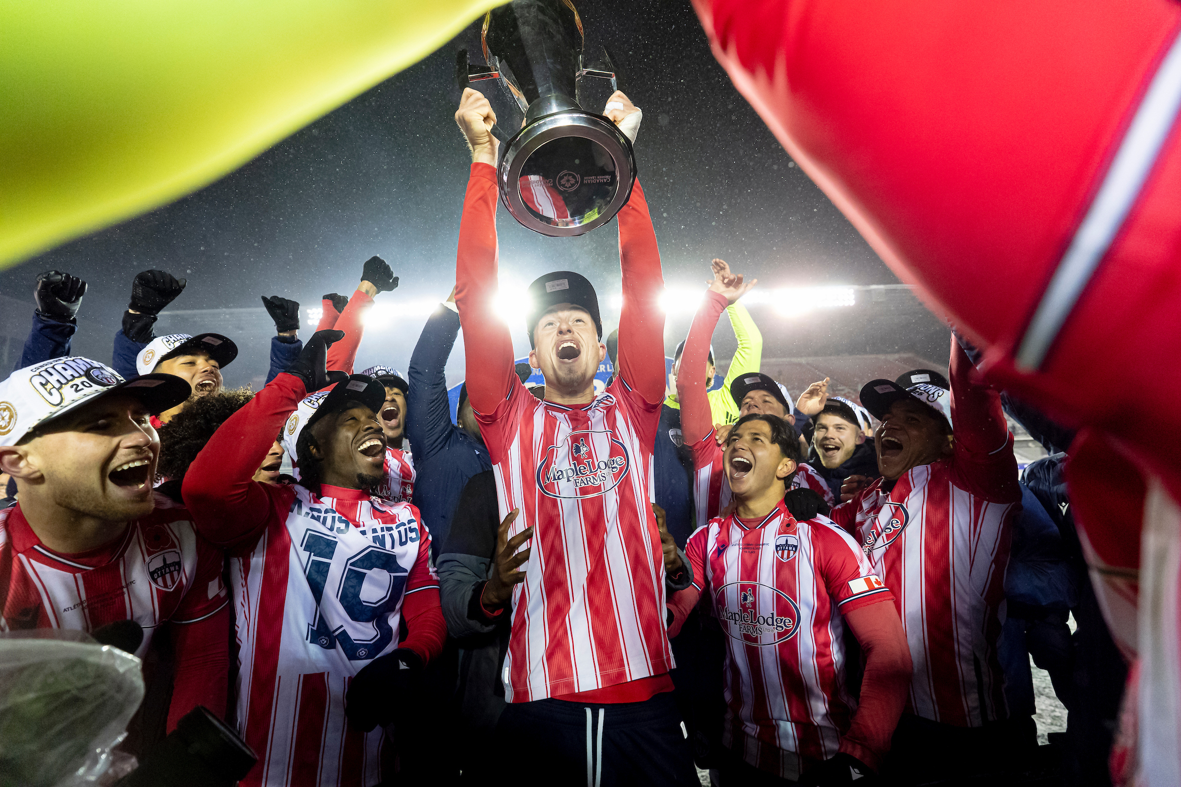 Snow-covered Atlético Ottawa lift first North Star Cup after defeating Cavalry