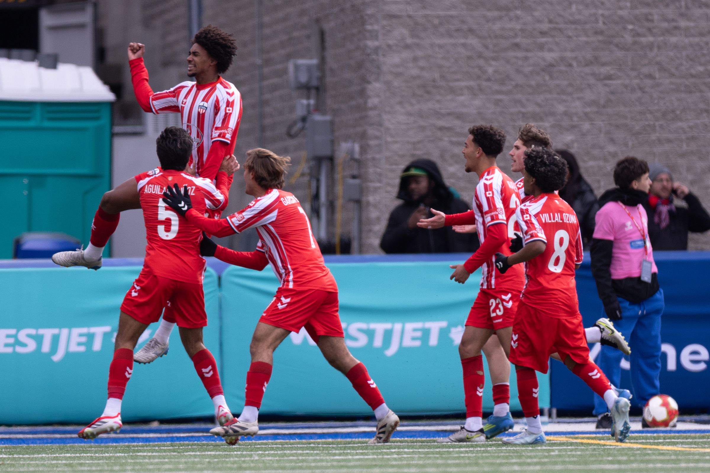 Atlético Ottawa spoil FC Supra's home opener with a last-minute victory to secure their first win of the season