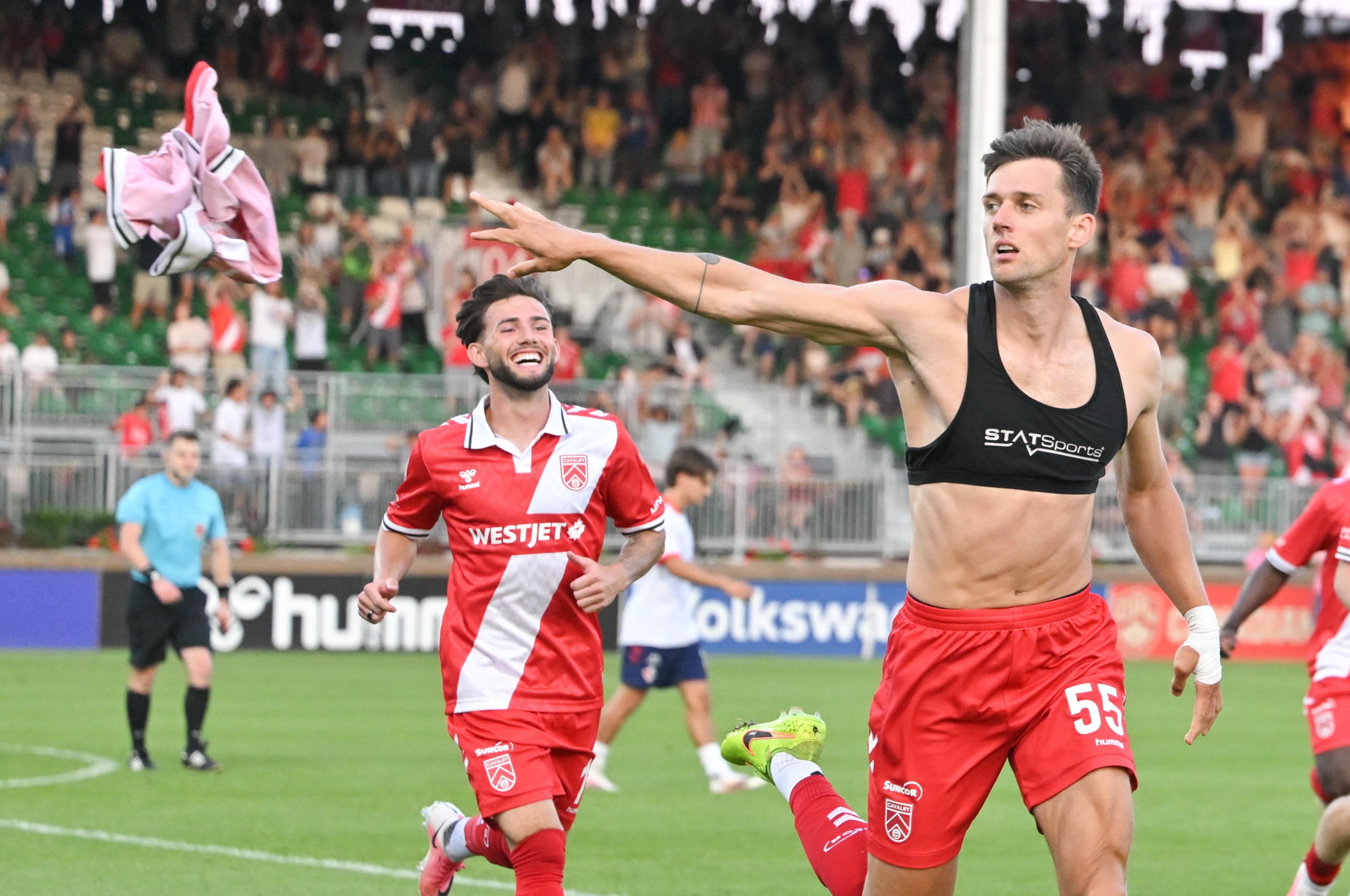 Late Didic winner sees Cavalry narrowly defeat FC Supra in frenetic midweek matchup