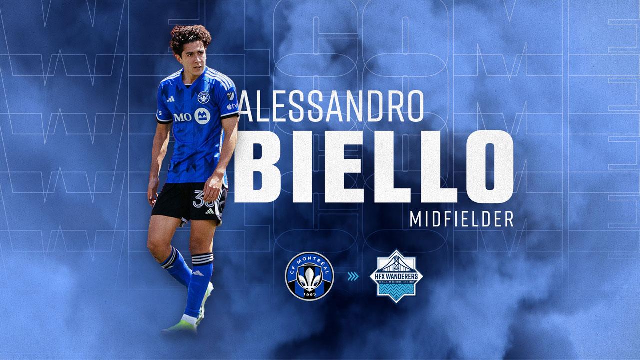 Alessandro Biello joins Halifax Wanderers on loan from Montreal