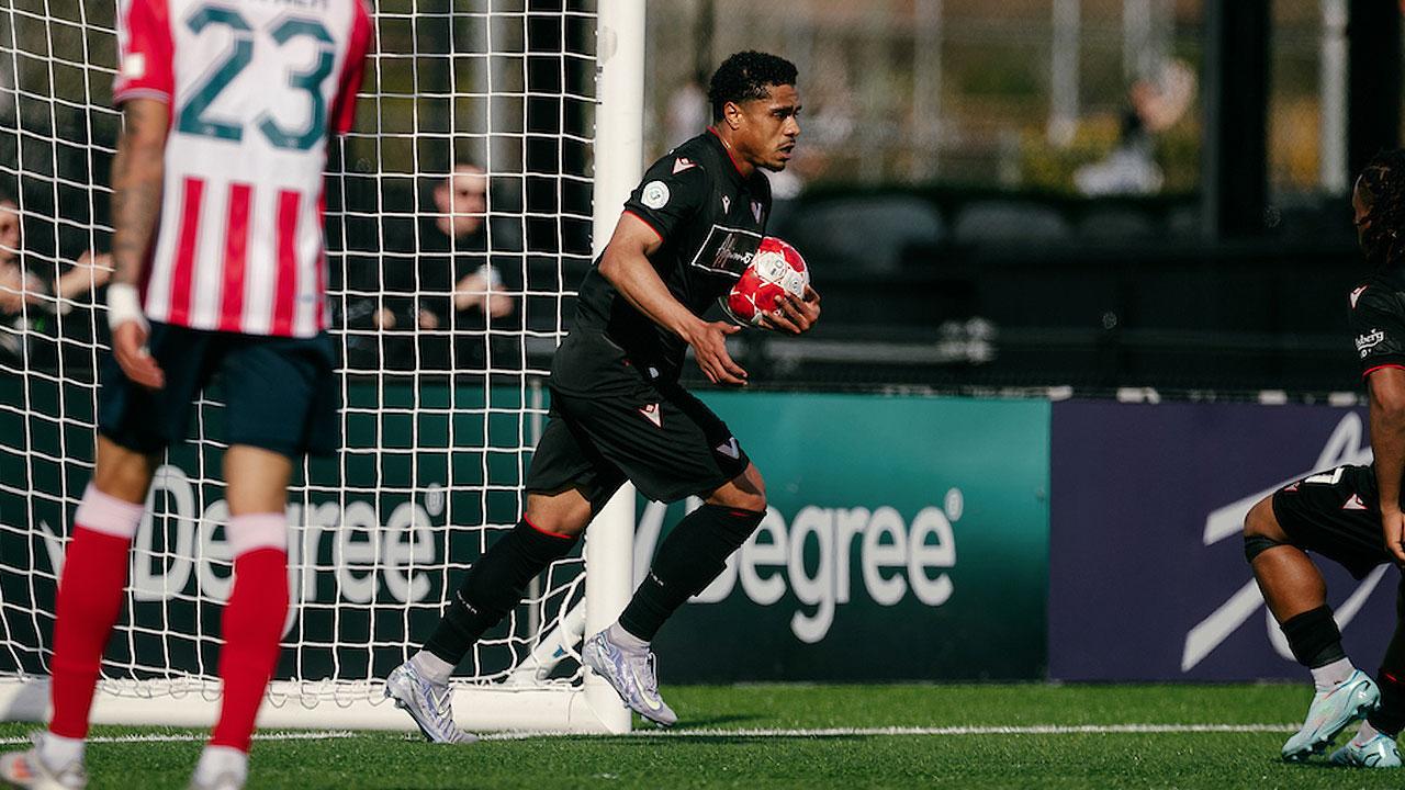 Terran Campbell becomes the first player to score 40 goals in the Canadian Premier League