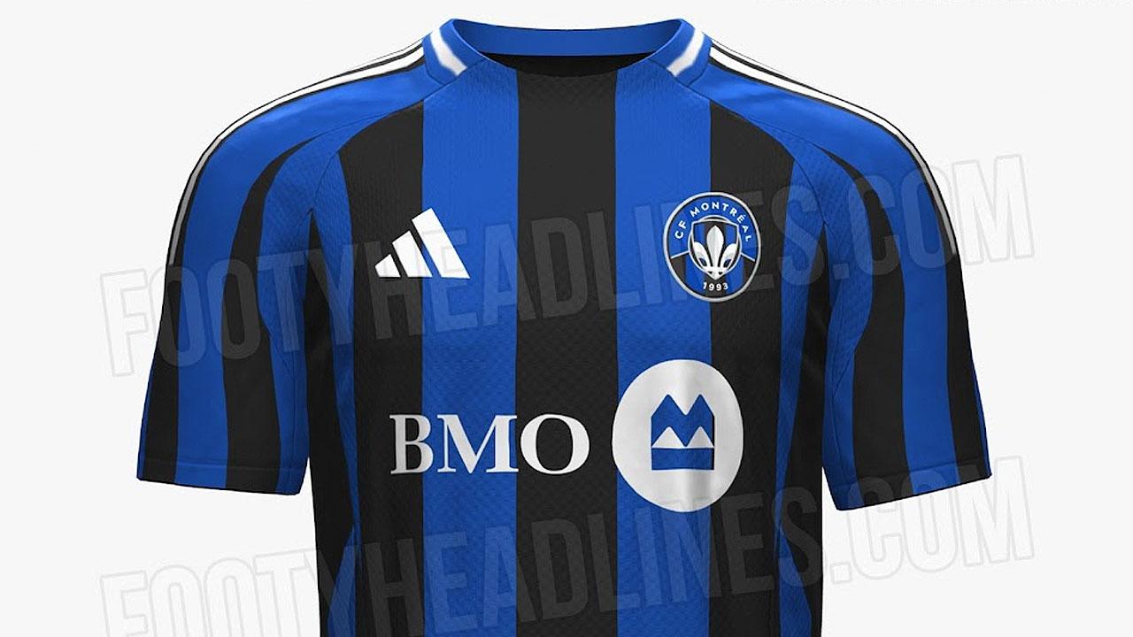 Footy Headlines leaks possible CF Montréal 2025/2026 home kit design