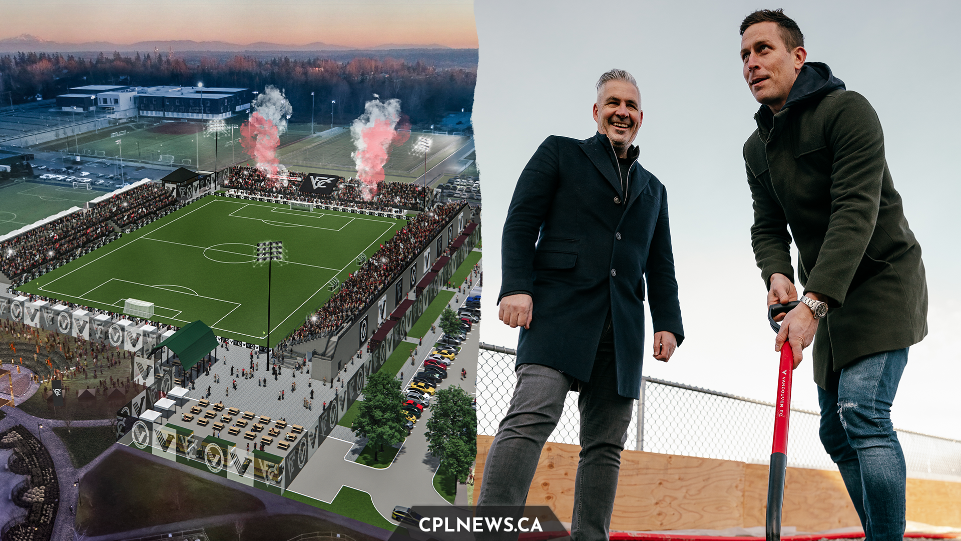 Vancouver FC releases render of stadium