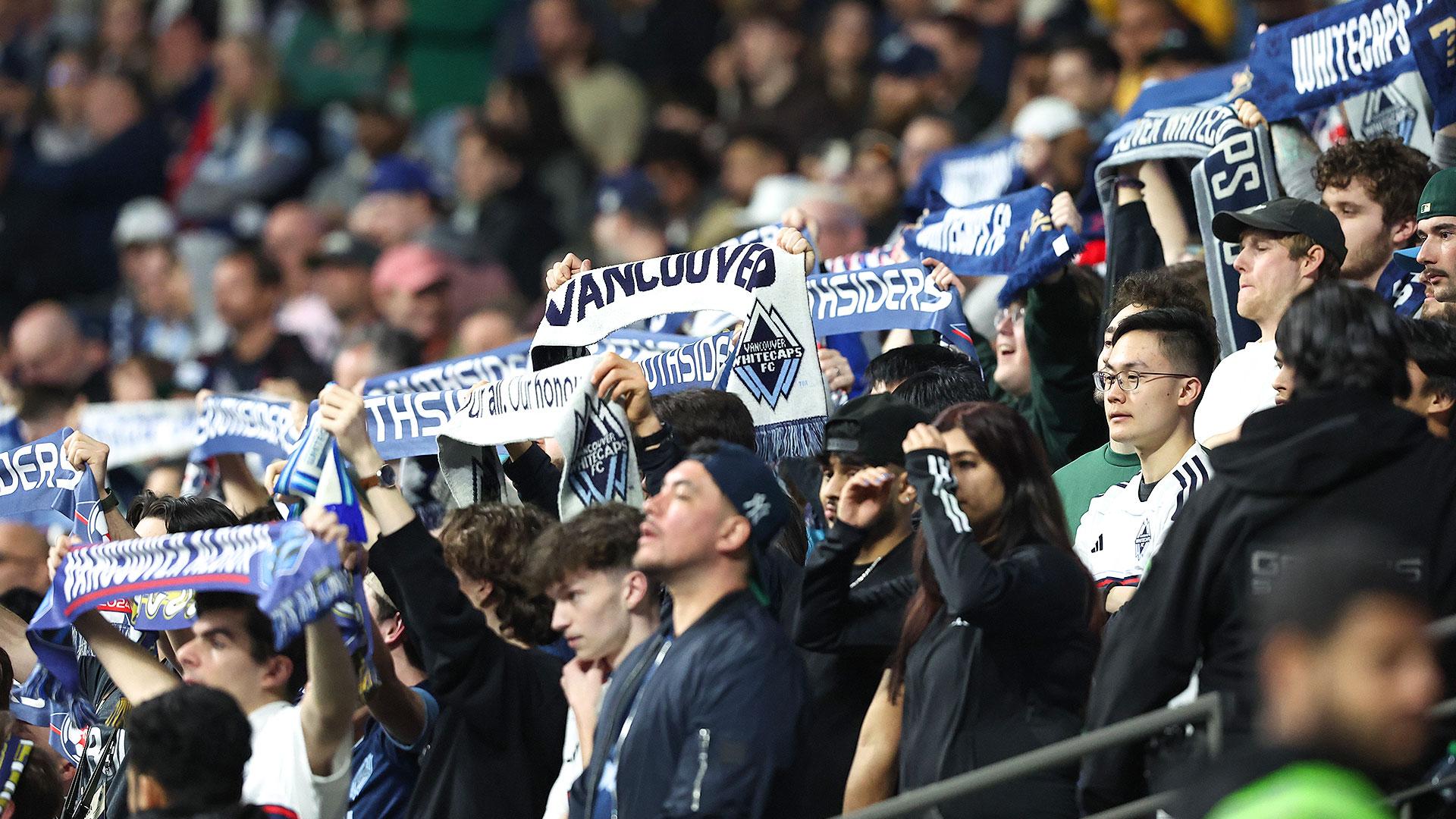 Whitecaps expecting 30,000+ fans on Saturday, largest crowd in club's MLS history
