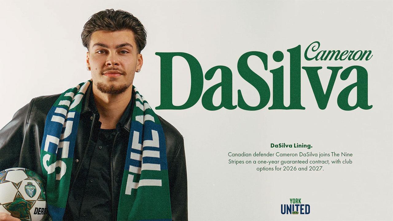 York United sign Canadian defender Cameron DaSilva